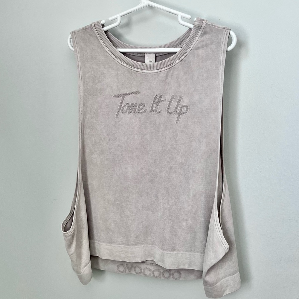 Avocado x Tone It Up Sleeveless Crop Size XS/S